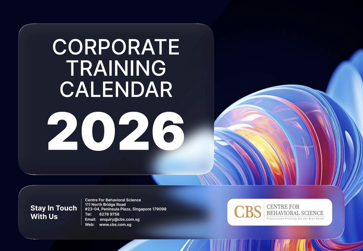 CBS Corporate Training Calendar 2026